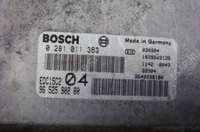 PEUGEOT 807 БЛОК УПРАВЛЕНИЯ 0281011363