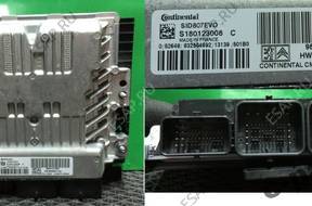 PEUGEOT БЛОК УПРАВЛЕНИЯ 9804127280 S180123008 9666681180