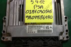 PEUGEOT CITROE БЛОК УПРАВЛЕНИЯ 9807886180 0281030545541E