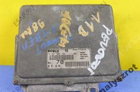PEUGEOT CITROEN 1.1 БЛОК УПРАВЛЕНИЯ 0261206153 BOSCH