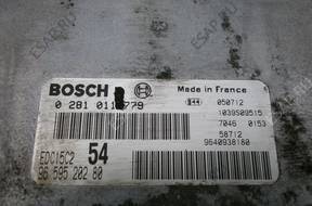 Peugeot Citroen 2,2HDI - БЛОК УПРАВЛЕНИЯ Bosch 0281011779