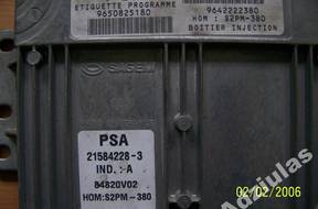 PEUGEOT CITROEN БЛОК УПРАВЛЕНИЯ 9650825180 9642222380