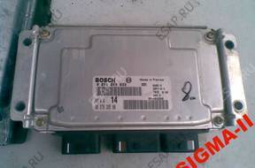 PEUGEOT CITROEN БЛОК УПРАВЛЕНИЯ ДВИГАТЕЛЕМ BOSCH 0261206633