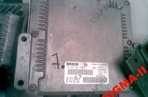 PEUGEOT CITROEN БЛОК УПРАВЛЕНИЯ ДВИГАТЕЛЕМ BOSCH 0281011084