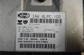PEUGEOT CITROEN БЛОК УПРАВЛЕНИЯ  IAW6LPC.102 9662162780
