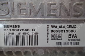 Peugeot Citroen БЛОК УПРАВЛЕНИЯ S118047540C 9653213590