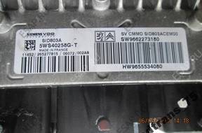 Peugeot Citroen БЛОК УПРАВЛЕНИЯ Siemens SW9662273180