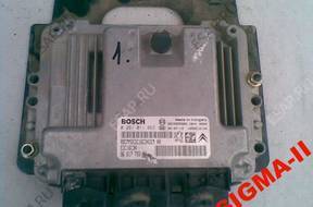 PEUGEOT CITROEN БЛОК УПРАВЛЕНИЯ SILNKA BOSCH 0281011863