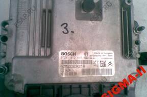 PEUGEOT CITROEN БЛОК УПРАВЛЕНИЯ SILNKA BOSCH 0281012468