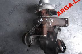 PEUGEOT CITROEN C3 1,4 ТУРБОКОМПРЕССОР 9646830980