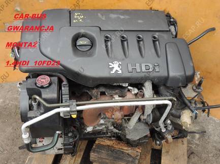 PEUGEOT CITROEN двигатель 1.4 HDI 8HX PSA 10FD23 Kpl