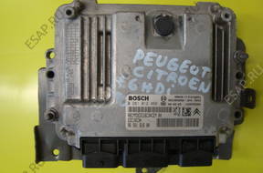 PEUGEOT PARTNER 1.6 HDI 90 БЛОК УПРАВЛЕНИЯ BSI КОМПЛЕКТ