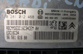 PEUGEOT PARTNER 1.6 HDI 90 БЛОК УПРАВЛЕНИЯ BSI КОМПЛЕКТ