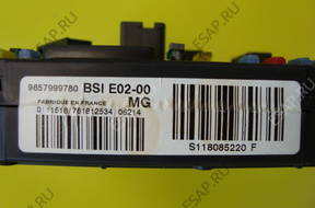 PEUGEOT PARTNER 1.6 HDI 90 БЛОК УПРАВЛЕНИЯ BSI КОМПЛЕКТ