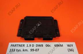 PEUGEOT PARTNER 1.9 D DW8 06 БЛОК УПРАВЛЕНИЯ ДВИГАТЕЛЕМ