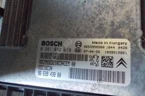 PEUGEOT PARTNER 2006 год 1.6HDI БЛОК УПРАВЛЕНИЯ ДВИГАТЕЛЕМ