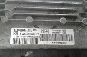 PEUGEOT PARTNER II 2.0 HDI БЛОК УПРАВЛЕНИЯ 5WS40049CT