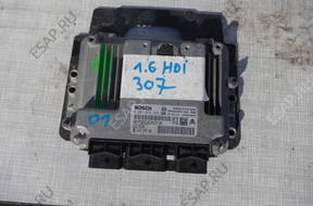 Peugeot307 1.6 HDI 0 281 013 332 БЛОК УПРАВЛЕНИЯ ДВИГАТЕЛЕМ