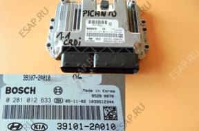 PICANTO 1.1 CRDI БЛОК УПРАВЛЕНИЯ ДВИГАТЕЛЕМ 0281012633