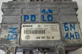 POLO 6N БЛОК УПРАВЛЕНИЯ ДВИГАТЕЛЕМ 0261203635636 8A0907311AK