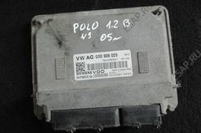POLO 9N 1.2 B БЛОК УПРАВЛЕНИЯ STEROWIK ДВИГАТЕЛЯ 03D906023