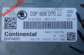 POLO IBIZA YETI 1.2 FSI БЛОК УПРАВЛЕНИЯ CBZB 03F906070JJ