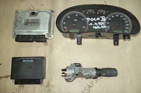 POLO IV 1.4 TDI 75KM БЛОК УПРАВЛЕНИЯ КОМПЛЕКТ ЗАЖИГАНИЯ