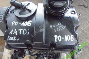 POLO IV 9N 1.4 TDI BAY GOY двигатель SUPEK
