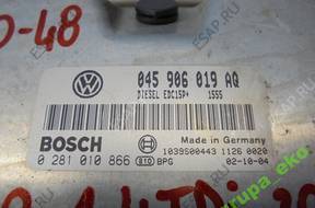 POLO IV 9N 1.4 TDI БЛОК УПРАВЛЕНИЯ 0281010866