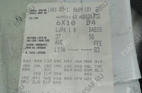 Polo Lupo Arosa Ibiza двигатель 1.0 8V AUC
