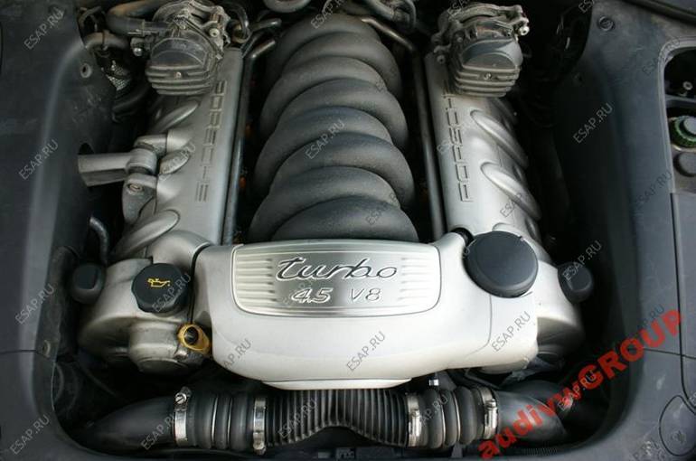 PORSCHE CAYENNE двигатель MOTOR 4.5 V8 TURBO 450KM