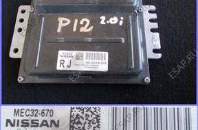 PRIMERA P12 2.0i 01-07 БЛОК УПРАВЛЕНИЯ ДВИГАТЕЛЕМ MEC32-670