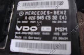 Przepywomierz БЛОК УПРАВЛЕНИЯ MERCEDES A160 W168