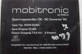 PRZETWORNICA NAPICIA 8006-DC24 24/13,6 6 AMPER