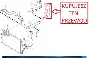 Przewd ИНТЕРКУЛЕРА ТУРБИНЫ VOLVO S80 V70 2,4 D5