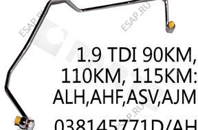 PRZEWD OLEJOWY ТРУБКА ТУРБИНЫ VW GOLF 1.9 TDI 110