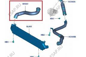 PRZEWD ТУРБО ИНТЕРКУЛЕР FORD 2,0TDCI AG916K863AB