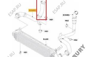 PRZEWD ТУРБО ИНТЕРКУЛЕР FORD S-MAX 8G916K683AA