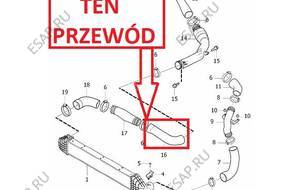 PRZEWD ТУРБО ИНТЕРКУЛЕР VOLVO V40,S40 V40CROSS