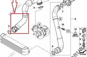 PRZEWD ТУРБО ИНТЕРКУЛЕРА BMW 3 E91 E92 325d 330d