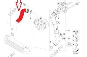 PRZEWD ТУРБО ИНТЕРКУЛЕРА BMW E87 11617791663