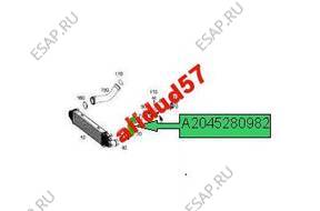 PRZEWD ТУРБО ИНТЕРКУЛЕРА MERCEDES A2045280982