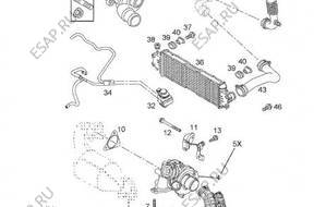 PRZEWD ТУРБО ИНТЕРКУЛЕРА OPEL RENAULT 91167779