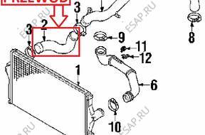 PRZEWD ТУРБО ИНТЕРКУЛЕРА VOLVO S60 2,4 31261372