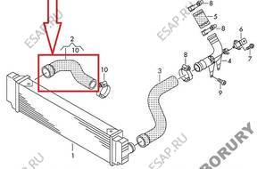 PRZEWD ТУРБО ИНТЕРКУЛЕРА VW CRAFTER 2.0 TD