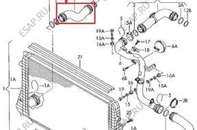 PRZEWD ТУРБО ИНТЕРКУЛЕРА VW PASSAT  3C0145832