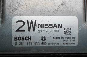 QASHQAI 2,0DCI БЛОК УПРАВЛЕНИЯ 0281013855 23710-JD8B
