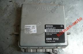 RANGE ROVER P38 2.5DSE БЛОК УПРАВЛЕНИЯ ДВИГАТЕЛЕМ 0281001677