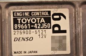 RAV4 2.2 D4D 89661-42J50 2012 год LHD