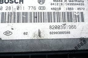 RENAUL SCENIC II 1,9 DCI БЛОК УПРАВЛЕНИЯ 281011776